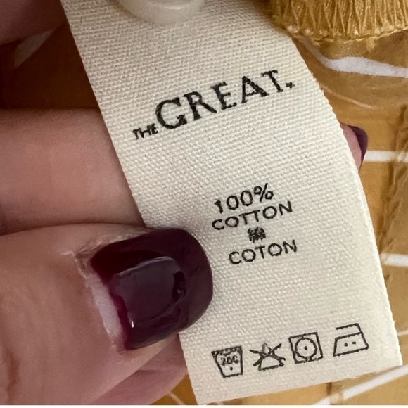 THE GREAT Laurel Striped Dress - Picture 6 of 6